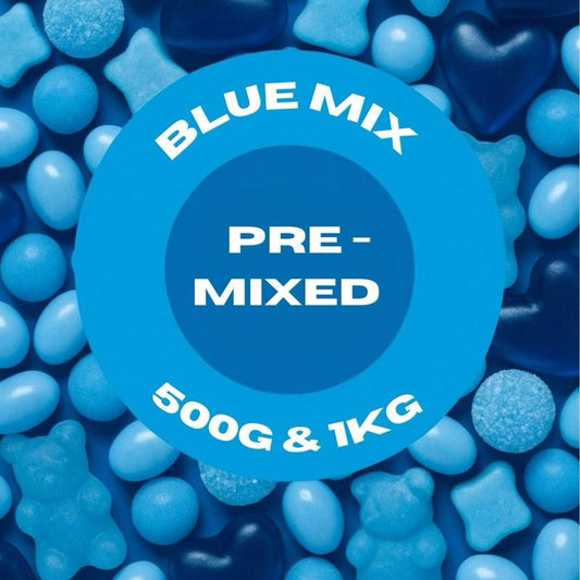 Sweet Pouch with Pre-Mixed Blue Mix 500g & 1KG