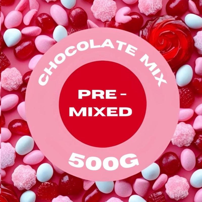 Chocolate Pouch with Pre-Mixed Chocolate Mix 500g