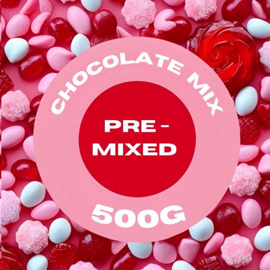 Chocolate Pouch with Pre-Mixed Chocolate Mix 500g