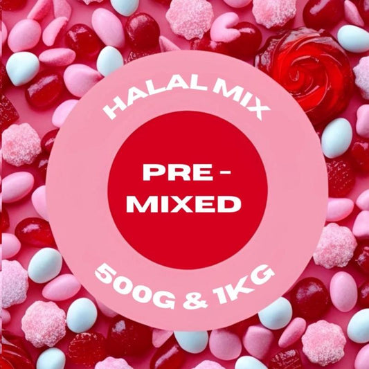 Halal Mix - Fizzy and Gummy Sweets - 500g and 1kg Available