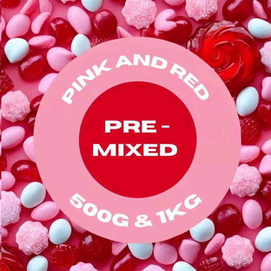 Sweet pouch pre-mixed red & pink 500g-1KG